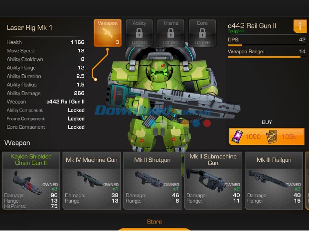 Nâng cấp kỹ năng robot Nâng cấp kỹ năng robot