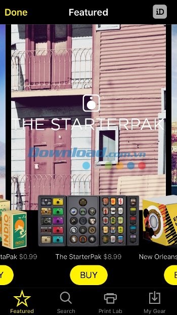 Mua gói lens mất phí