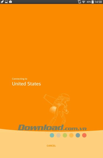 Kết nối máy chủ với Rocket VPN