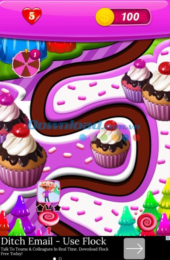 Bản đồ game Sugar Sweet 