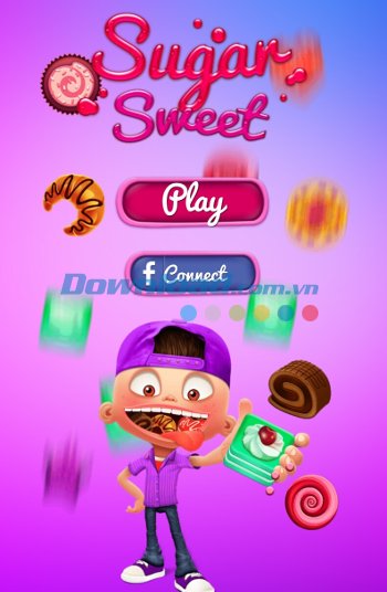 Giao diện game Sugar Sweet 