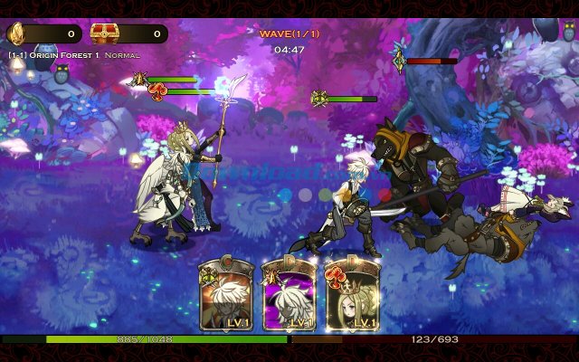 Những pha hành động kịch tính trong game Exos Saga