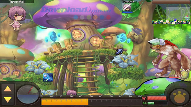 Giao diện chơi game iGà