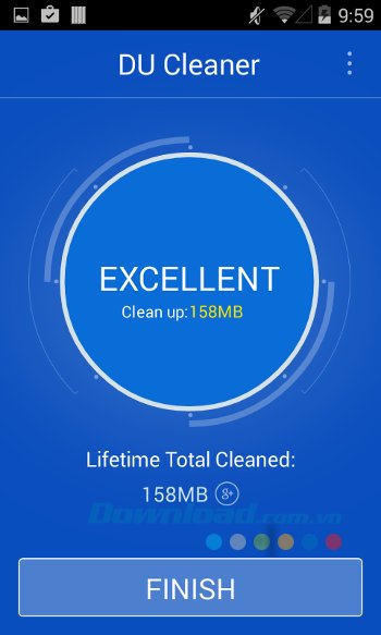 Làm sạch thiết bị triệt để với DU Cleaner