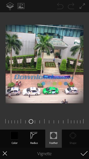 Làm mờ viền ảnh