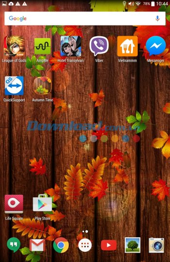 Autumn Time - hình nền động mùa thu với nền tối Autumn Time - hình nền động mùa thu với nền tối