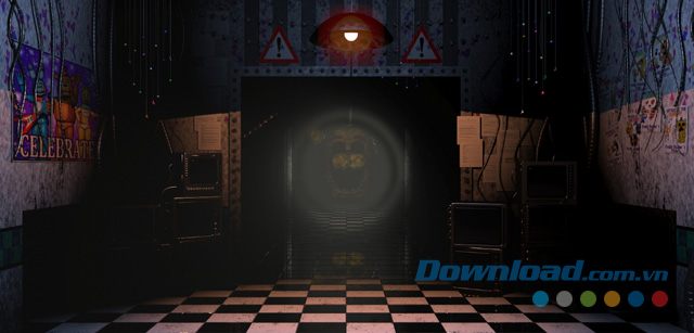 Hình ảnh trong game Five Night at Freddy 2