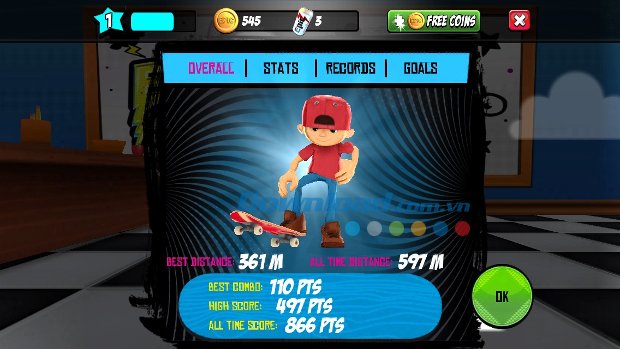 Chế độ chơi game Career