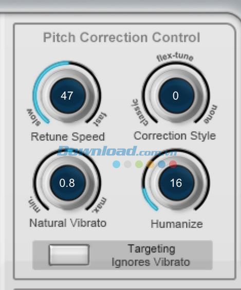 Chỉnh cao độ trong Auto-Tune