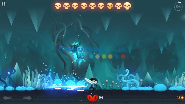 Kiếm sỹ trong game Reaper cho Android 