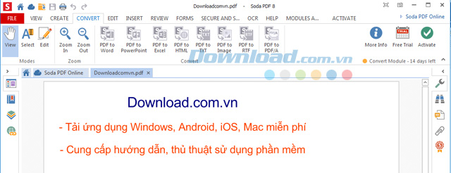 Chuyển đổi PDF