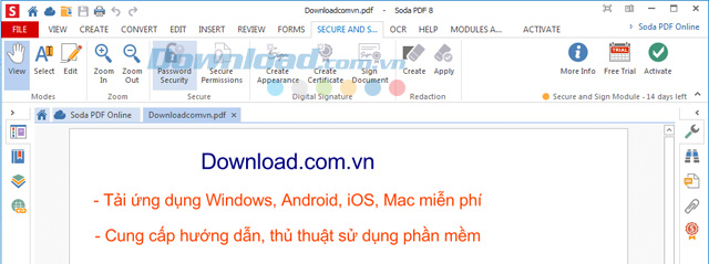 Bảo mật PDF