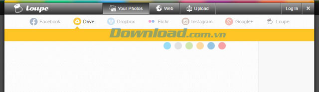 Hỗ trợ tải ảnh từ nhiều nguồn 