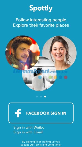 Đăng nhập Spottly