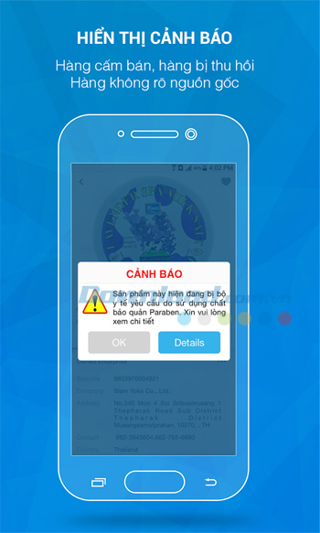 iCheck hỗ trợ cảnh báo hàng giả