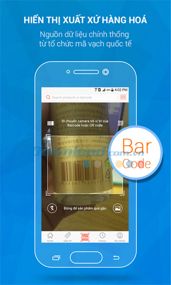 Quét mã QR Code để check hàng giả