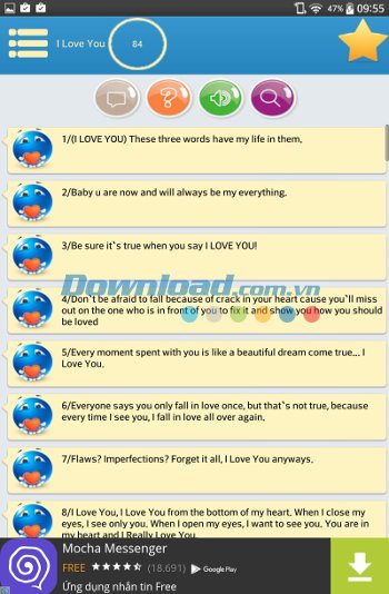 Những lời chúc ngọt ngào với Status Message