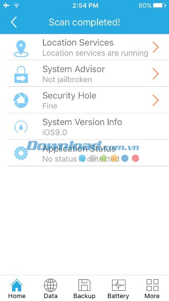 Scan thiết bị