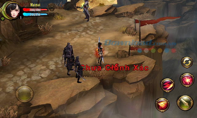 Giao diện chơi game Thiên Long Bát Bộ 3D Giao diện chơi game Thiên Long Bát Bộ 3D