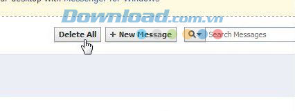 Xóa tất cả tin nhắn