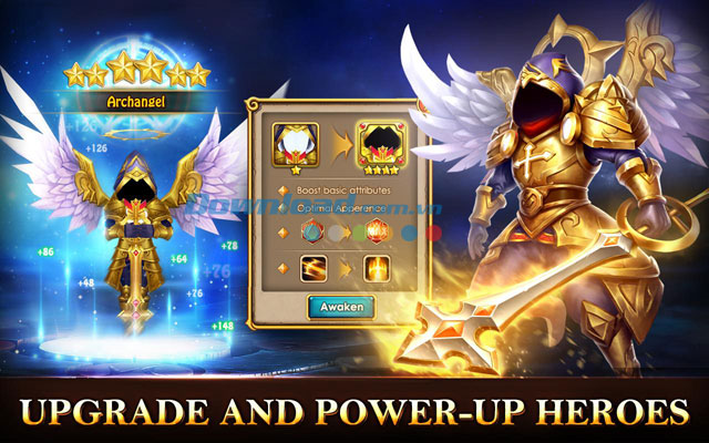 Nâng cấp anh hùng để chinh phục Spirit Guardian cho Android