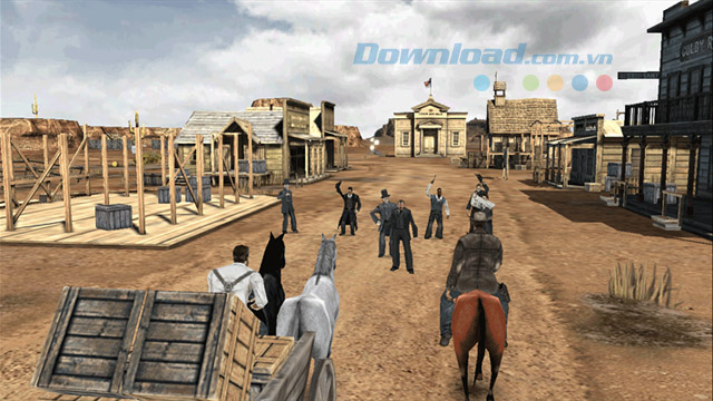 Giao diện game hành động The Lone Ranger