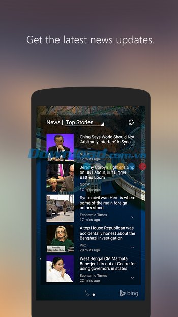 Xem tin tức ngay trên màn hình khóa với Picturesque Lock Screen cho Android