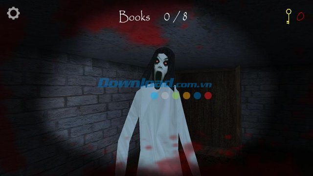 Nhân vật ma nữ trong Slendrina: The Cellar cho Android 