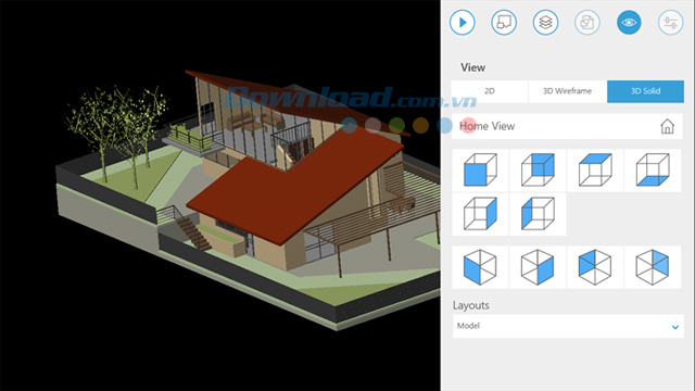 Xem bản vẽ AutoCAD