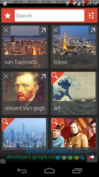 Tìm kiếm ảnh yêu thích với Image Search cho Android