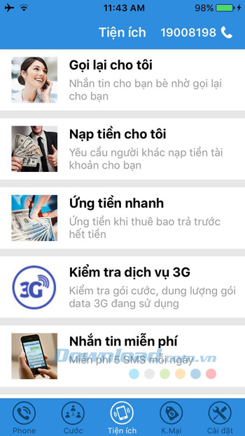 Các tiện ích hữu ích của ứng dụng Why Pay