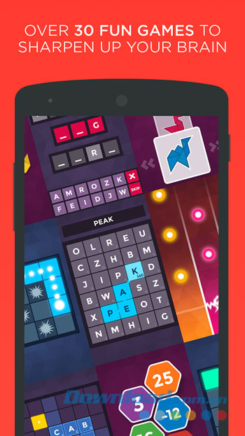 Peak cho Android sở hữu bộ sưu tập hơn 30 mini game khác nhau 