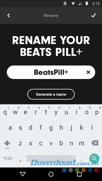 Đổi tên loa với Beats Pill+ 