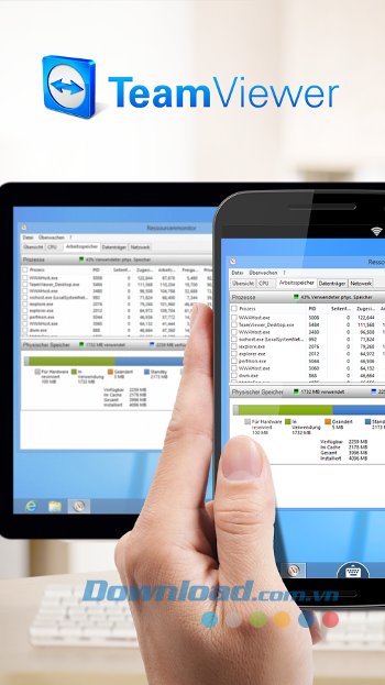 Điều khiển máy tính dễ dàng với TeamViewer cho Android