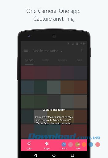 Chụp mọi thứ bạn muốn với Adobe Capture CC