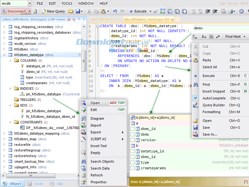 Phần mềm quản lý cơ sở dữ liệu Database .Net