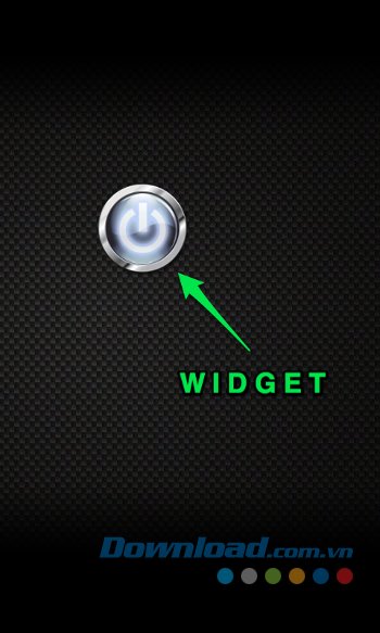 Widget của Flashlight HD LED 