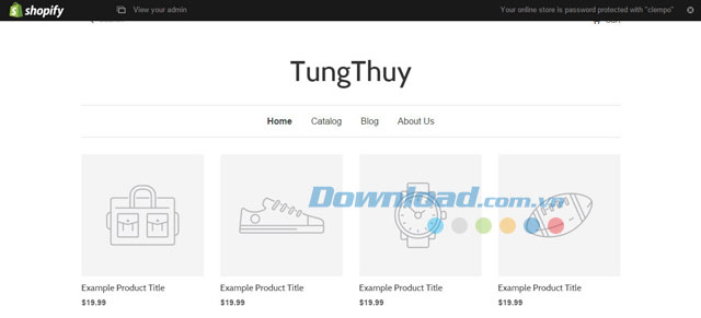 Cửa hàng demo