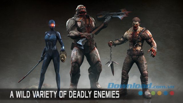 Hệ thống nhân vật trong Dead Effect 2 cho Android