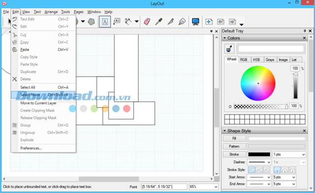 Layout sản phẩm