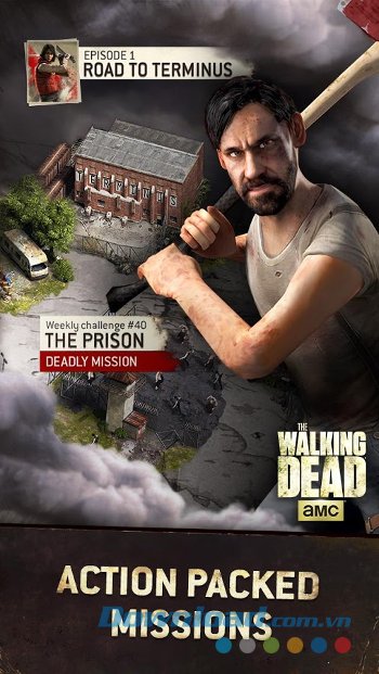 Các bối cảnh trong The Walking Dead No Man's Land