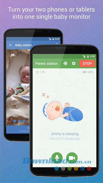 Baby Monitor 3G cho Android đơn giản và dễ sử dụng 