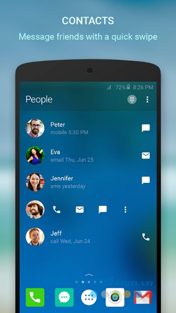 Trò chuyện nhanh chóng với Arrow Launcher