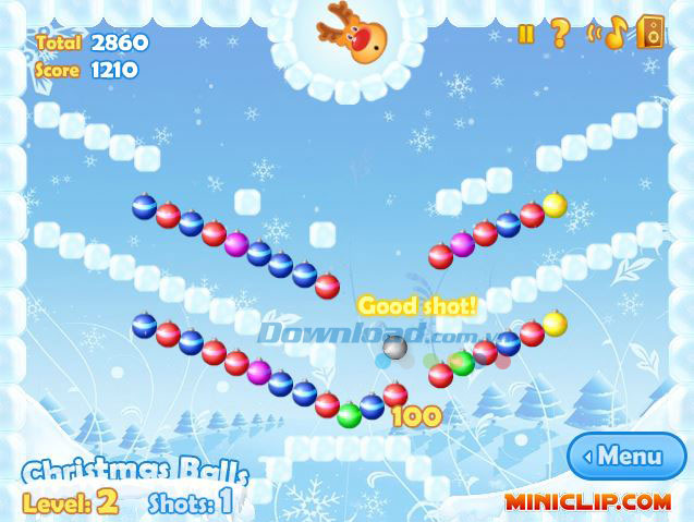 Không khí Giáng sinh trong Christmas Balls