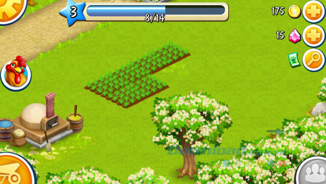Trồng trọt trong game Farmery