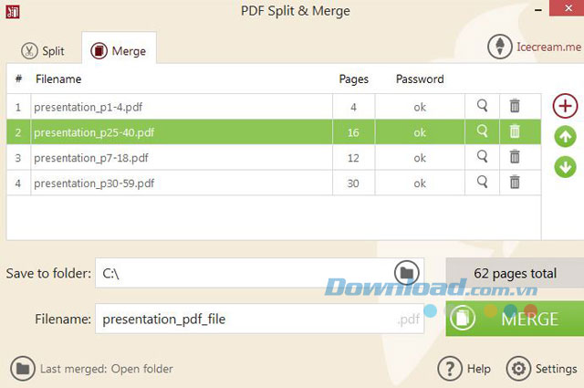 Ghép file PDF