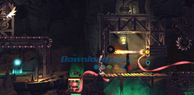 Lưỡi cưa và ngòi phun lửa