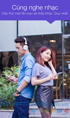 Mocha cho phép vừa nghe nhạc vừa chat