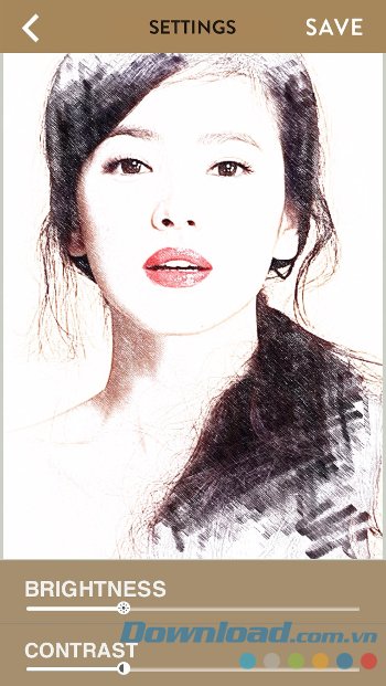 Kiểu tranh vẽ chì đẹp mắt