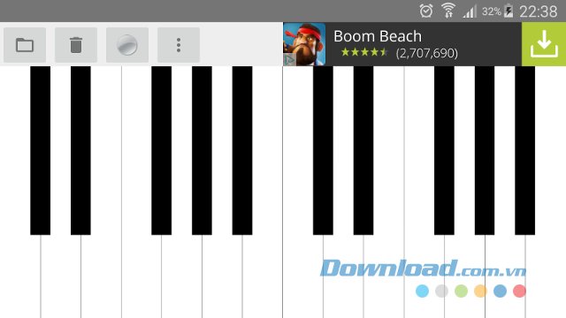 Real Music Piano HD - ứng dụng học đánh đàn với âm thanh chân thực Real Music Piano HD - ứng dụng học đánh đàn với âm thanh chân thực
